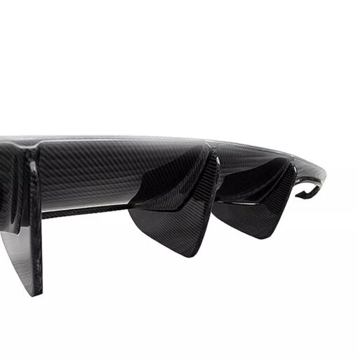 CD Carbon rear diffuser compatible with Mercedes Benz C63 AMG W204 - Image 2