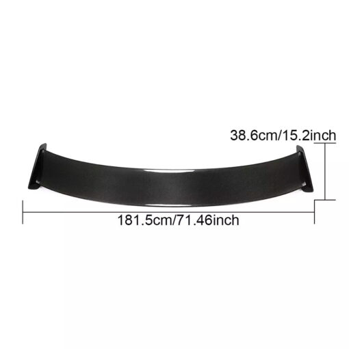 Carbon rear spoiler compatible with Mclaren 570S GT4 Style