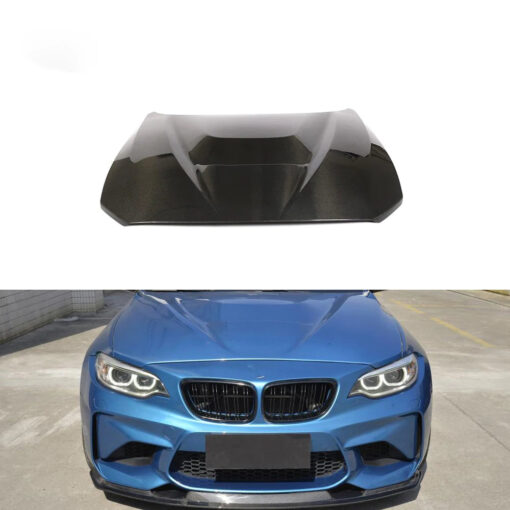 Carbon Fiber Bonnet compatible with BMW 2 Series F22/F23 & M2 F87 - Image 3