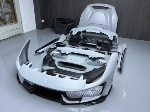 Body kit upgrade 488 Pista for Ferrari 488 GTB & Spider - Image 2