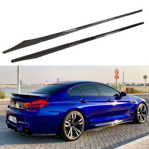 Carbon Side Skirts compatible with BMW 6 Series & M6 F06 F12 F13