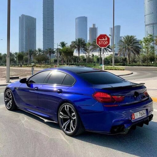 Carbon Side Skirts compatible with BMW 6 Series & M6 F06 F12 F13 - Image 2