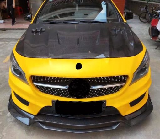 Carbon bonnet compatible with Mercedes A & CLA W117 - Image 2