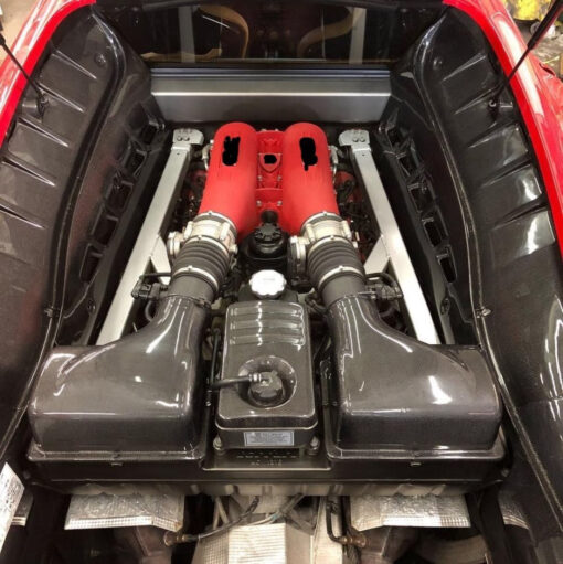 CD Carbon Air Box compatible with Ferrari F430