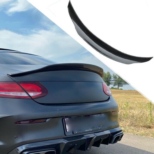 Carbon Spoiler Lip for Mercedes C Class & C63 AMG W205 Coupe