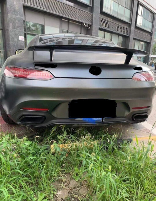 Carbon rear spoiler compatible with Mercedes AMG GT GTS - Image 3