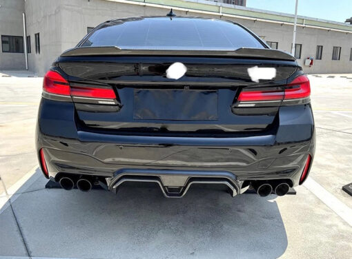 Carbon rear diffuser compatible with BMW M5 F90 - Image 4