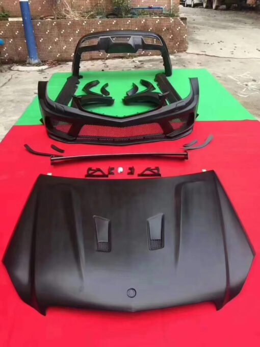 Body kit upgrade C63 AMG Black Series for Mercedes C63 AMG W204 - Image 2