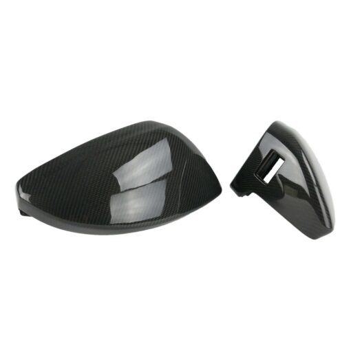 Carbon Mirror Caps for Audi A6 / A7 C8 & A8 2018 + Lane Assistant - Image 4
