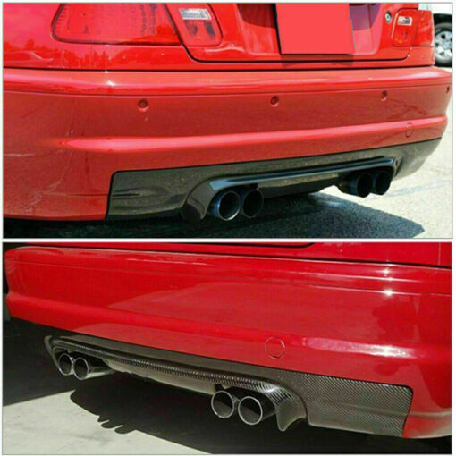 carbon rear diffuser compatible with BMW 3 Series E46 - Image 3