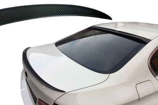 carbon spoiler lip compatible with BMW 5 Series F10 - Image 4