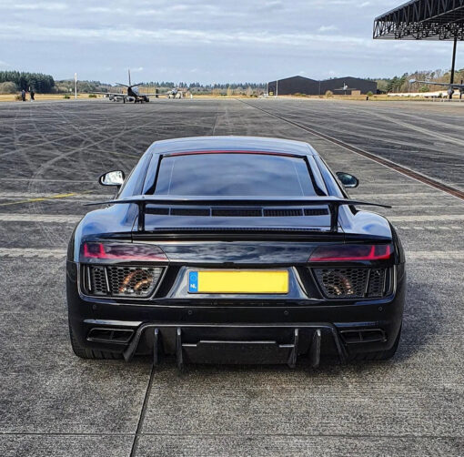 Carbon rear spoiler compatible with Audi R8 V10 4S - Image 4