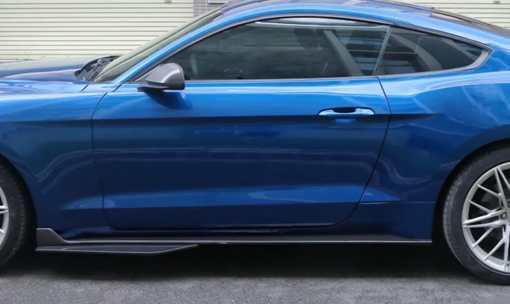 Carbon Side Skirts compatible with Ford Mustang 2015-2022 - Image 4