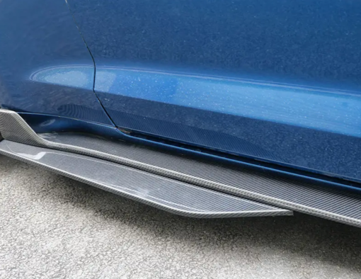 Carbon Side Skirts compatible with Ford Mustang 2015-2022 - Image 5