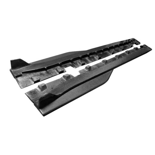 Carbon Side Skirts compatible with Ford Mustang 2015-2022