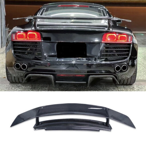 Carbon rear spoiler for Audi R8 Type 42 - Image 4